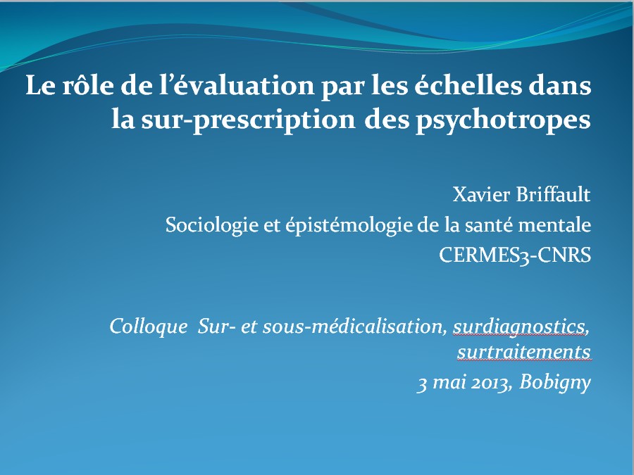 Atelier N°3 – Colloque 2013 