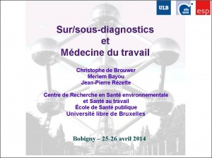 Sur-sous-diagnostic_et_Médecine_du_travail_Ch_De Brouwer